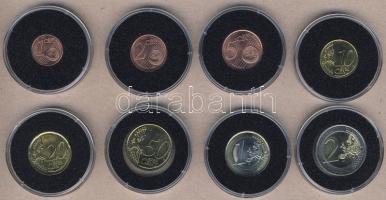 Málta 2008. 1c,2c,5c,10c,20c,50c,1€,2€ komplett sor! T:1