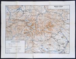 Posewitz Tivadar: A Szepesség. Utazási kézikönyv. A Magas Tátra. Bp., 1909, Pátria. Kiadói egészvász...