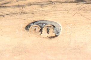 Ezüst(Ag) váza, vésett díszítéssel, jelzett, m: 14 cm, nettó: 131,3 g