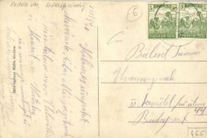 Gárdony, Velencei tó halászokkal. Spitzer Miksa kiadása