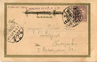 1900 Pozsony, Pressburg, Bratislava; Mária Terézia szobor. Regel & Krug / Maria Theresa statue (...