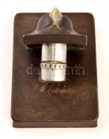 1914 Az S.M.S. Zrinyi hadihajó bevetésének emlékére készült egyedi plasztika "S.M.S. Zrínyi - E...