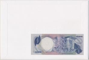 Fülöp-szigetek 1969. 1P borítékban, alkalmi bélyeggel és bélyegzéssel T:I 
Philippines 1969. 1 Piso...