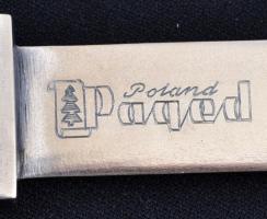 Fém levélbontó kés, jó állapotban, h: 24,5 cm