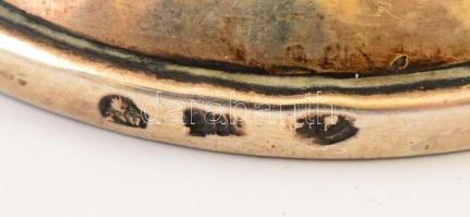 Ezüst(Ag) lovas levélnehezék, jelzett, m: 3 cm, bruttó: 24,1 g