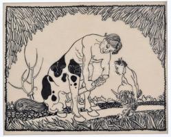 Jelzés nélkül: Különféle pornó-erotikus rajzok (51 db), nyomatok ( 2db), összesen: 53 db (főleg vázl...