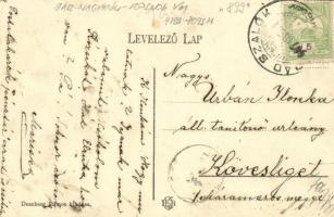 1907 Abádszalók, Úri utca, Flamm villa (Takarékpénztár). Deszberg Vilmos kiadása (EK)