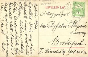 1912 Berhida, Török templom, utca