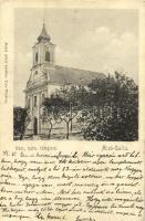 1910 Alsógalla (Tatabánya), Római katolikus templom. Nobel Adolf kiadása (EK)