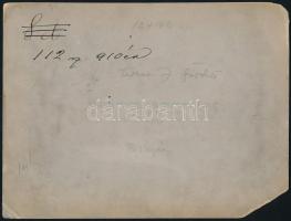 cca 1910 Pöstyén, Ferenc József-fürdő, fotó kartonra ragasztva, sérült karton, 17x12 cm / Piešťany, ...