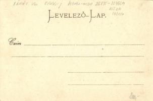 Békés, Kőröshát utca és sétatér. Véver Oszkár kiadása (EK)