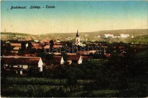 1927 Budakeszi, látkép, templom (EK)