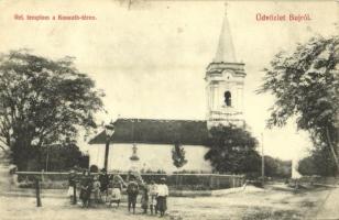1910 Buj, Református templom a Kossuth téren (EK)