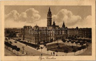 1916 Győr, Városháza. Kiadja Polgár Bertalan (EK)