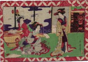 Chinese fabrik-card Relief