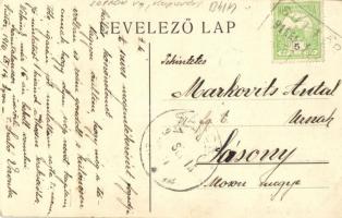 1916 Süttör (Fertőd), templom belseje, főoltár