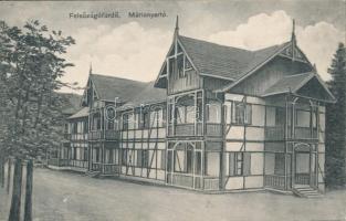 1912 Felsőzúgó-fürdő, Ruzsbachfürdő, Bad Ober Rauschenbach, Kúpele Vysné Ruzbachy; Mária nyaraló. Szankovszky felvétele és kiadása / villa
