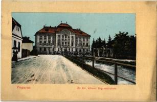1913 Fogaras, Fagaras; M. kir. állami főgimnázium / grammar school (EK)