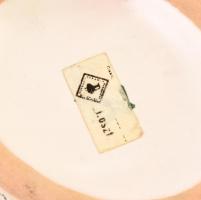 Retró mázas kerámia párologtató, sérüléssel, 20×16×7 cm