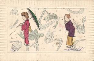 Chinese artist card (EB)