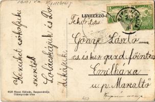 1917 Branyiszkó, Pod Braniskom (Siroka, Siroké); csataemlék és menedékház. Haasz Kálmán kiadása / mi...