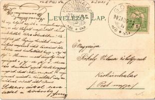 1907 Görgő, Szepesgörgő, Harchov, Spissky Hrhov; Gróf Csáky Vidor kastélya. Szoller Géza kiadása / c...