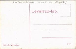 Tátra, Magas Tátra, Vysoké Tatry; Ferenc József csúcs a millenniumi emléktáblával. Magyarország legm...