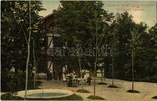 1909 Gánóc-gyógyfürdő, Kúpele Gánovce, Gansdorf; Budapest nyaraló / villa