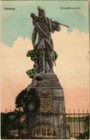 1910 Isaszeg, Honvéd szobor, emlékmű