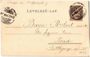 1900 Csucsa, Ciucea; Boncza kastély. Dunky Fivérek kiadása / castle