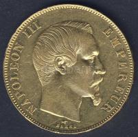 Franciaország 1857A 50Fr Au 16,129g III.Napóleon T:2/3+