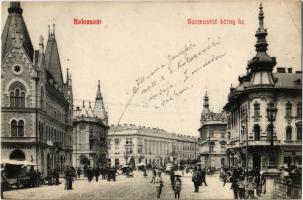 12 db régi erdélyi városképes lap / 12 pre-1945 Transylvanian town-view postcards
