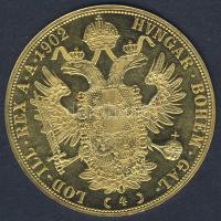 Ausztria 1902. 4D Au 13,96g T:1