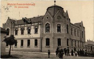 1908 Dunaszerdahely, Dunajská Streda; Királyi Járásbíróság. Kiadja Haar Henrik, W.L. (?) 2108h. / county court