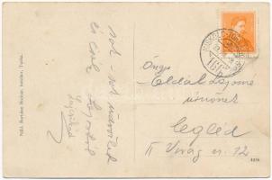 Torna, Turna nad Bodvou; Vasútállomás, vár, templom. Kiadja Bartalan Bodnár / Turniansky hrad / rail...