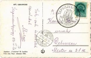 Sepsiszentgyörgy, Sfantu Gheorghe; Sala teatrul orasului / Városi színház, Stefán M. Deák, Herman Be...