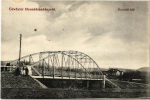 Hernádzsadány, Zadan, Zdana; Hernád híd / Hornád bridge