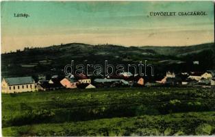 1912 Csaca, Csacza, Cadca, Caca; látkép. Taub Emil kiadása / general view (EK)