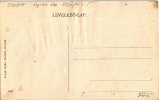 Csejte, Csejthe, Cachtice; Báthory vár, "Itt lakott a hírhedt Báthory Erzsébet, ki 300 fiatal l...