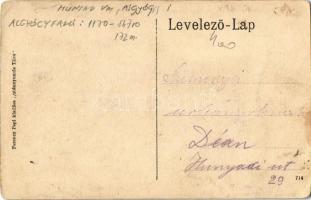 Algyógy, Geoagiu; M. kir. földmívesiskola kertje. Ferencz Pepi kiadása / agricultural school (EB)