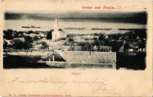 1899 Almás, Apfeldorf, Aljmas (Erdőd, Ardut); Gruss aus Dalja... Ottokar Rechnitzer No. 73.