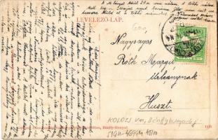 1911 Bánffyhunyad, Huedin; Fő tér, Apolló Színház, Mocsáry Kálmán, Paskuj Márton és Lukács András üz...