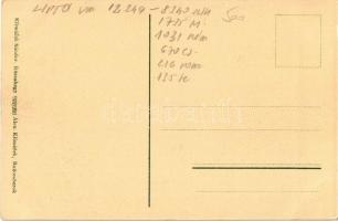 Rózsahegy, Ruzomberok; Fő tér, Szeplőtelen Szűz Mária szobra. Klimácek Sándor kiadása 1912/203. / Ry...