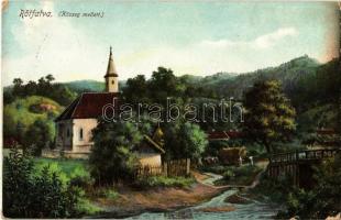 1911 Rőtfalva, Rőt, Rattersdorf; Kőszeg mellett, templom / bei Kőszeg, Kirche / church (EB)