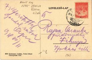 1918 Selmecbánya, Schemnitz, Banská Stiavnica; Leányvár. Grohmann kiadása 2616. / castle