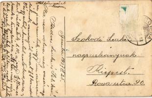 1937 Gomba (Monor), Református templom és belseje, református iskola, községháza, Hangya szövetkezet...