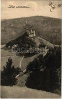 1915 Léka, Lockenhaus; vár / Schloss / castle