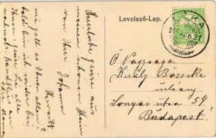 1915 Léka, Lockenhaus; vár / Schloss / castle