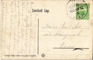 1913 Hévíz, Hévízi forráskút. Czompó Gábor utóda Láng János kiadása (EK)