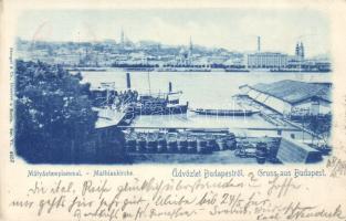1899 Budapest Dunapart